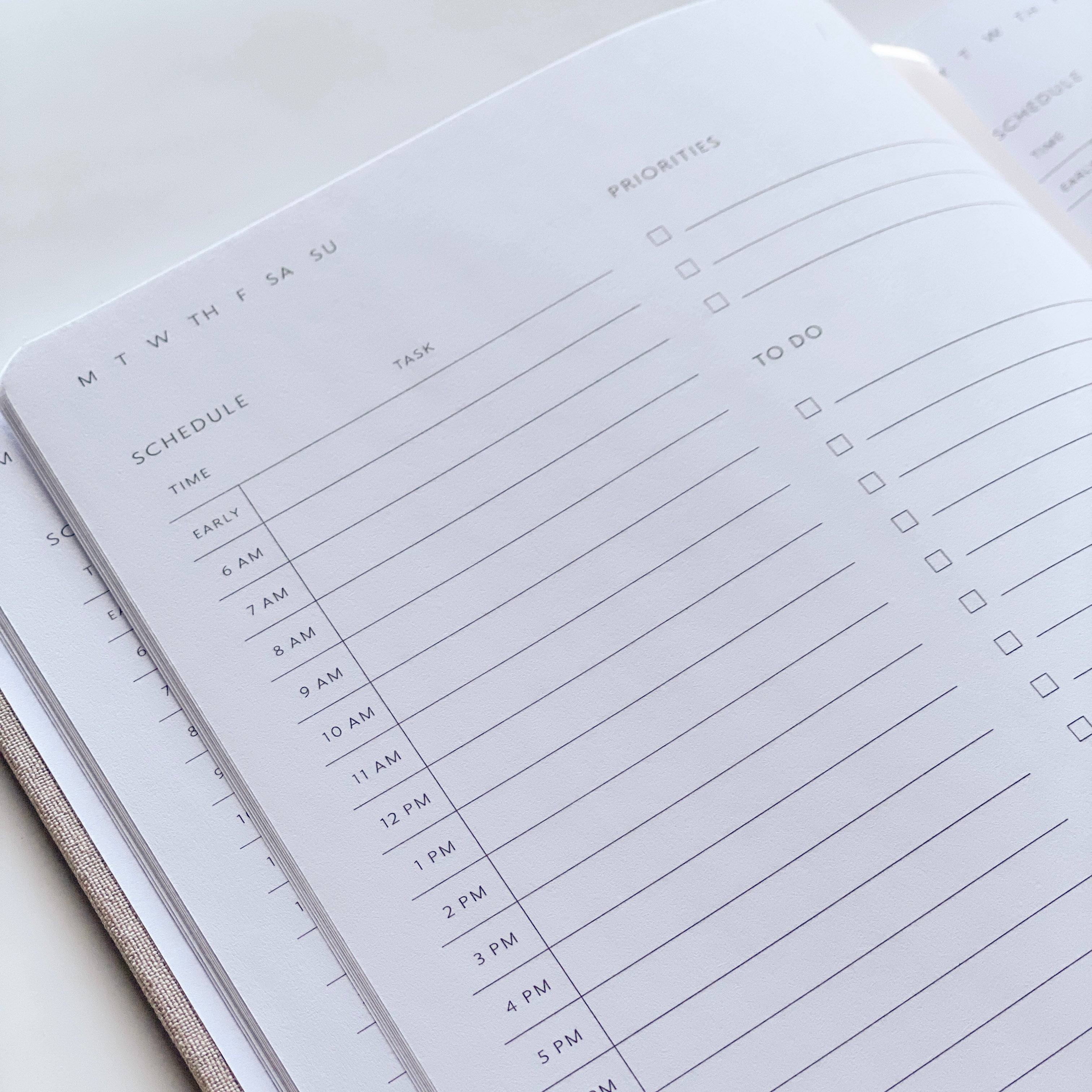 Weekly Task Daily View