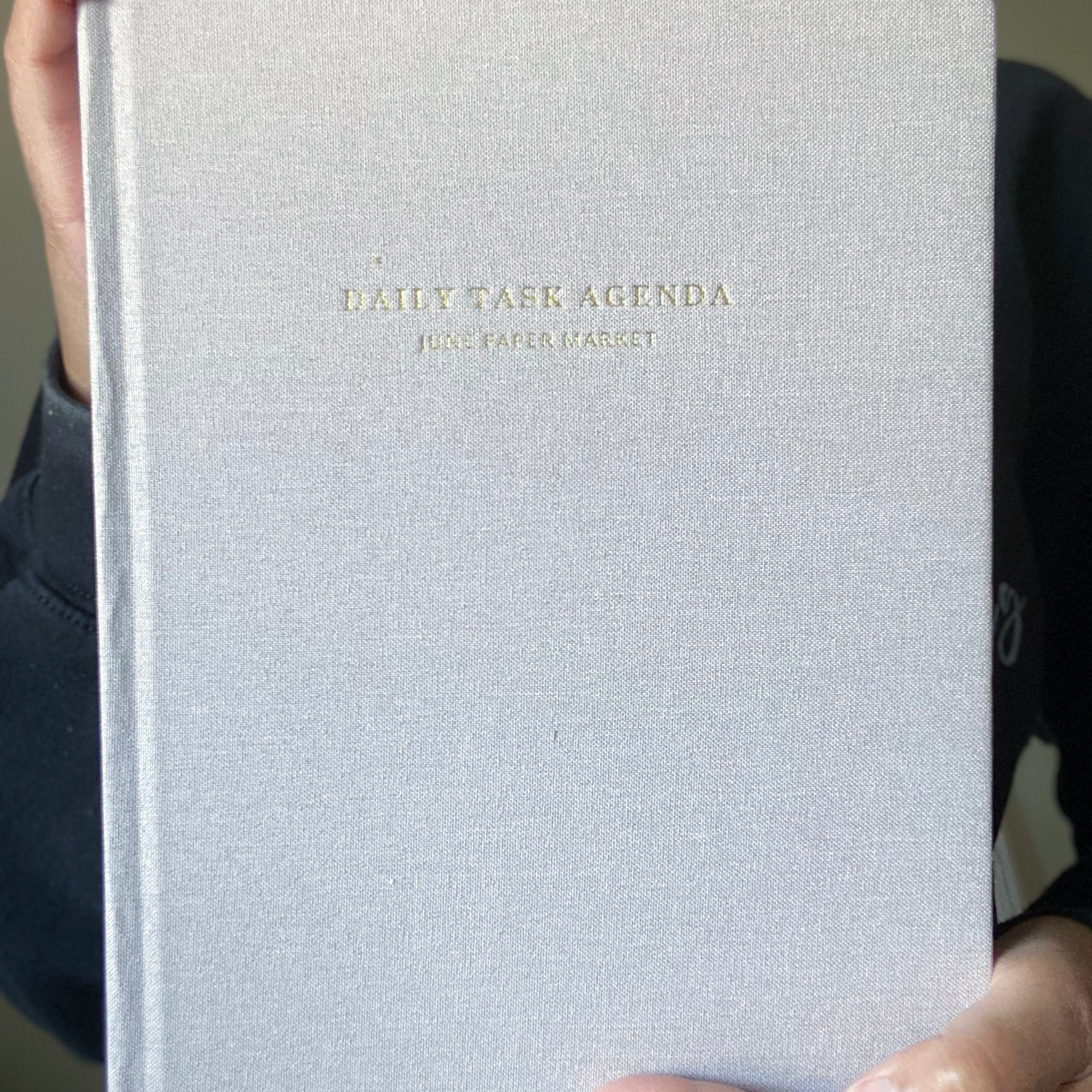 Weekly Task Agenda Cover