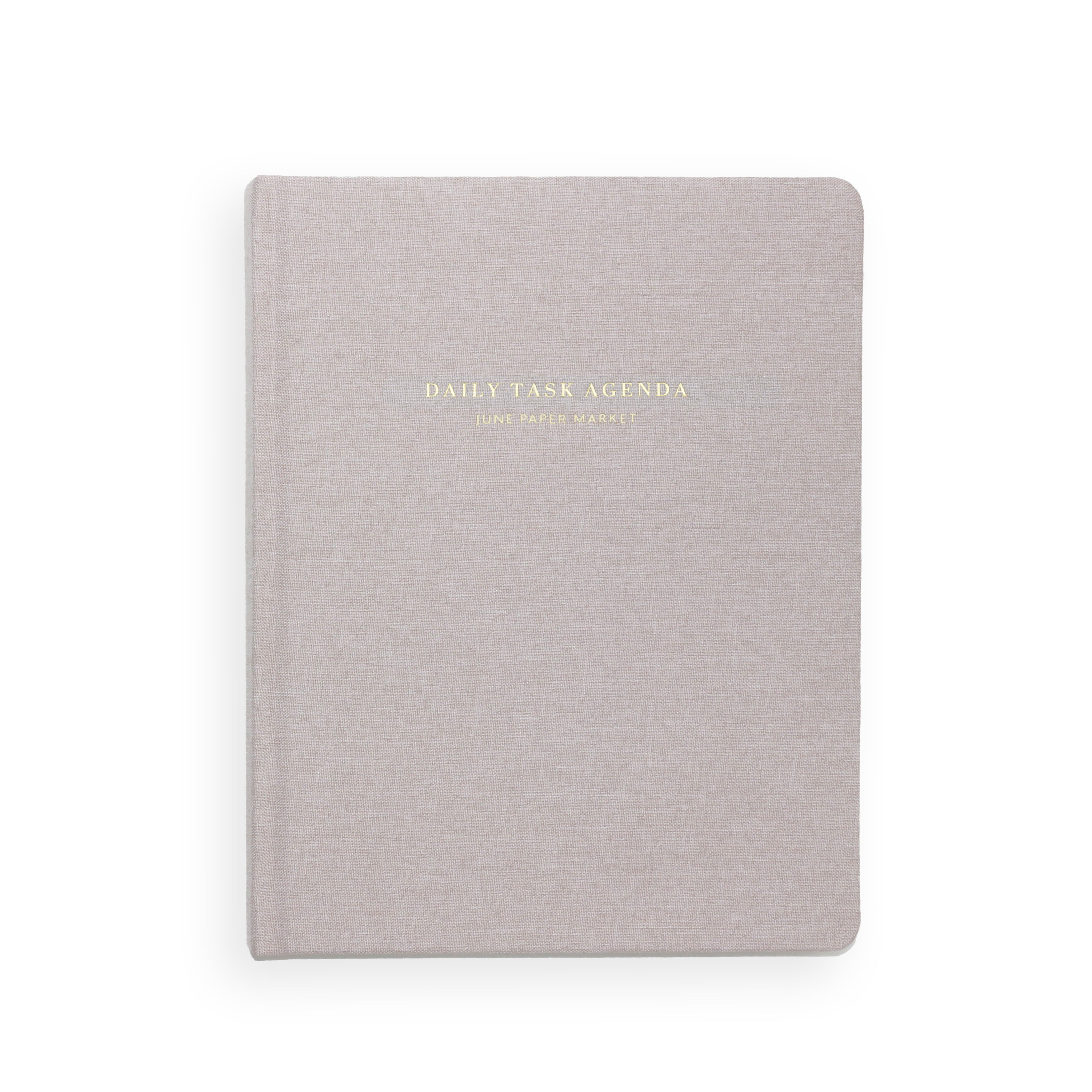 Weekly Task Agenda Cover