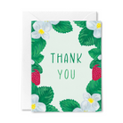 Strawberry Thank You Greeting Card