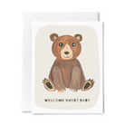 Welcome Sweet Baby Shower Card