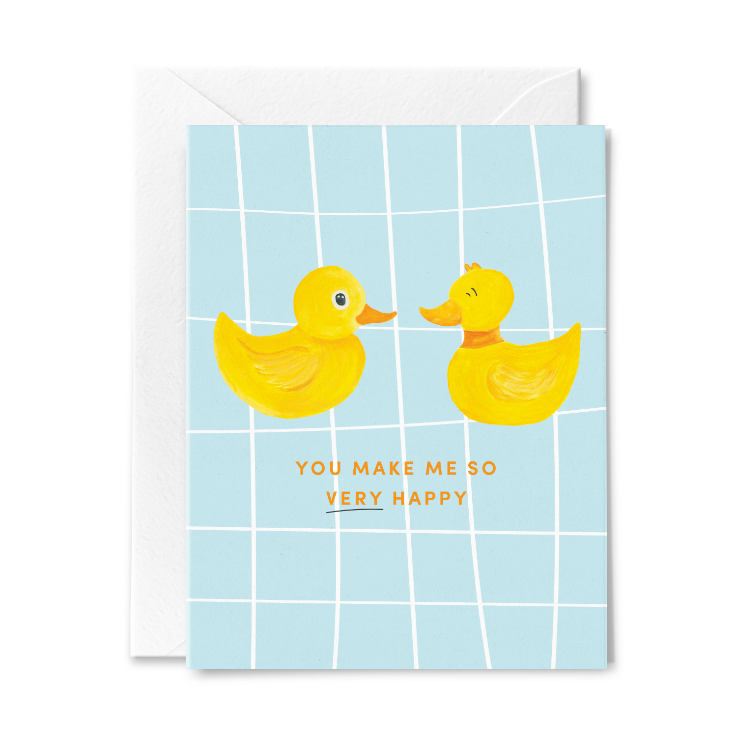 You Make Me Happy Greeting Card